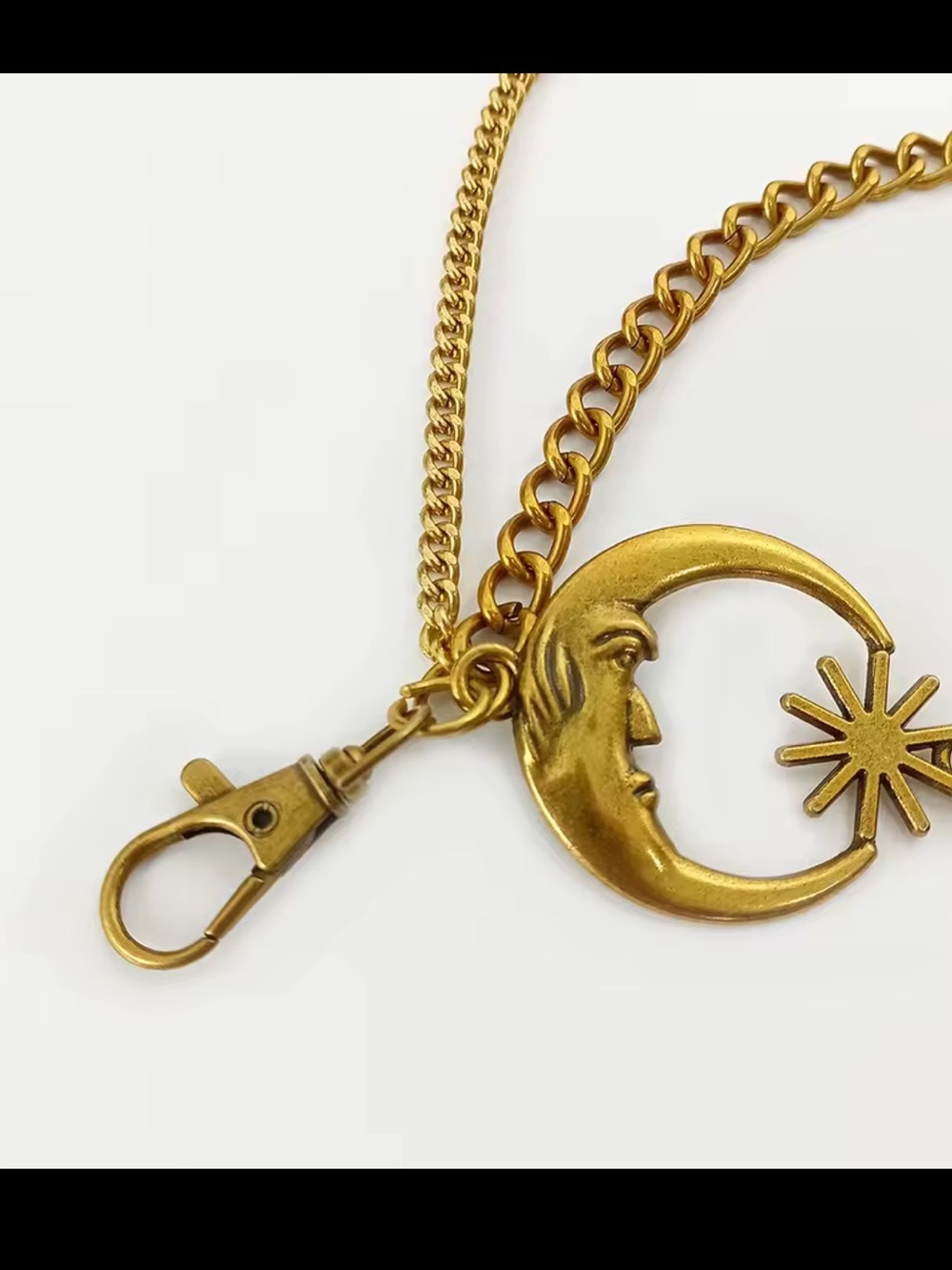 ✨ Celestial Moon & Star Gold Waist Chain / Body Chain ✨ - Picture 4 of 7
